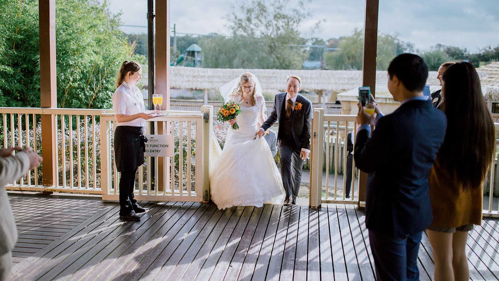 Image of wedding venue veranda entrance web res