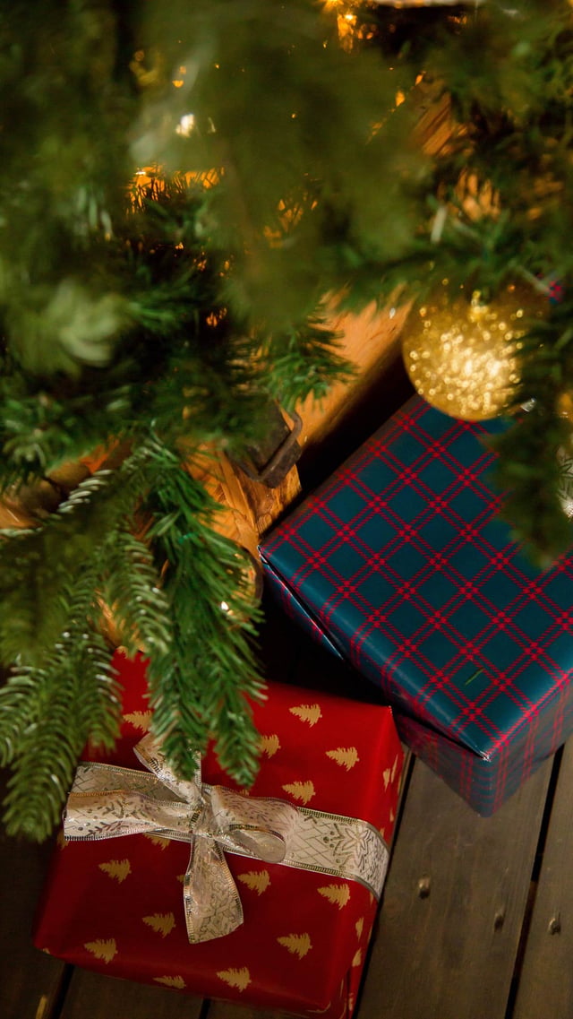 Image of generic gift under tree image mob 1080x1920