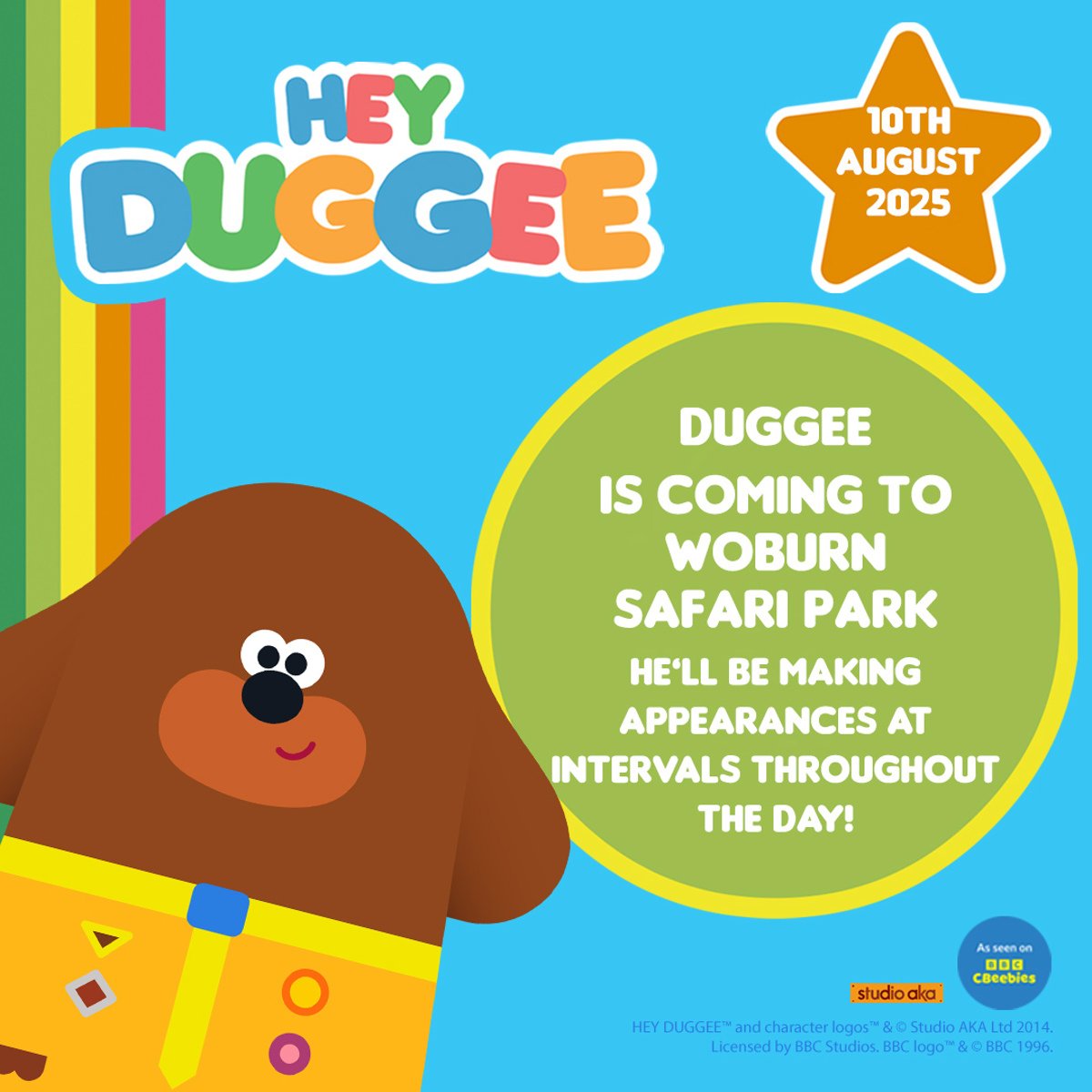 Image of 10th aug hey duggee wsp web 1f whats on carousel 1080 x 1080