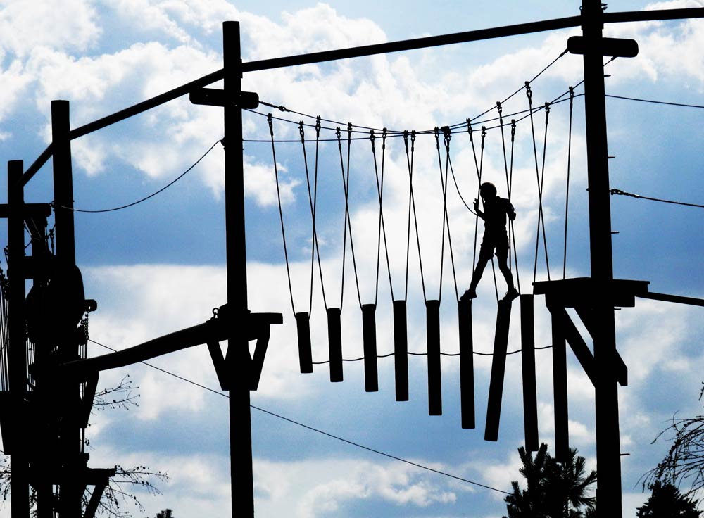 Giraffe Trail High Ropes Woburn Safari Park